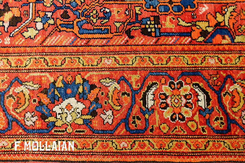 Antique Classic Mishan Persian Rug n°:90368064